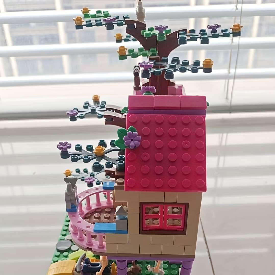 3D Building Model Puzzle Set Model 7652 Tree House