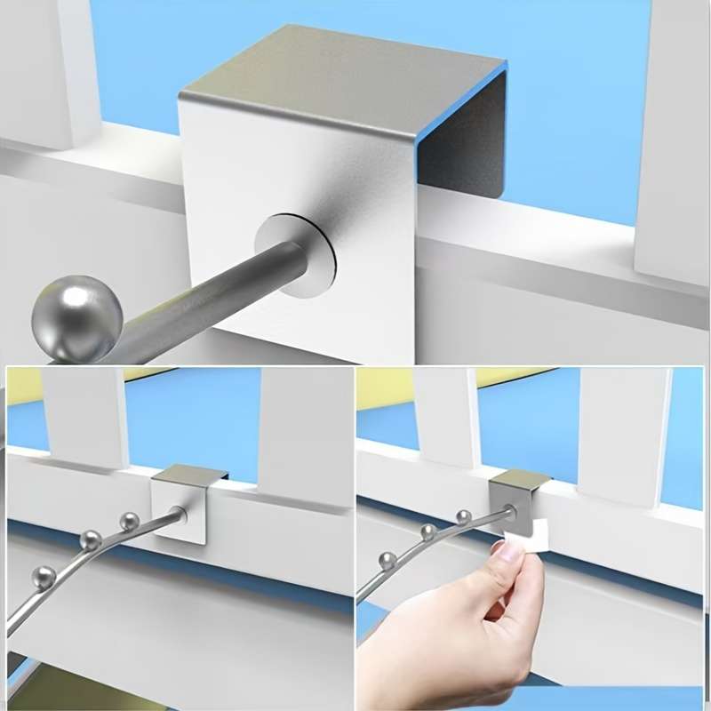 Clothes Rack Fivebead Hanger2Pcs