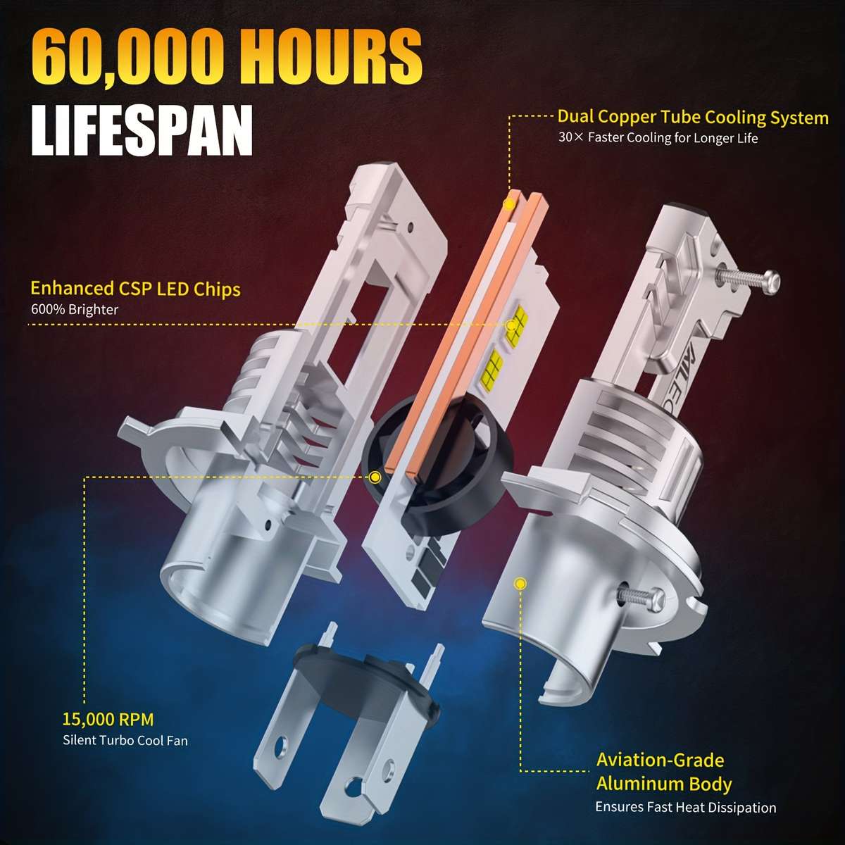 Car Lights Model H49003Hb2 Hilo