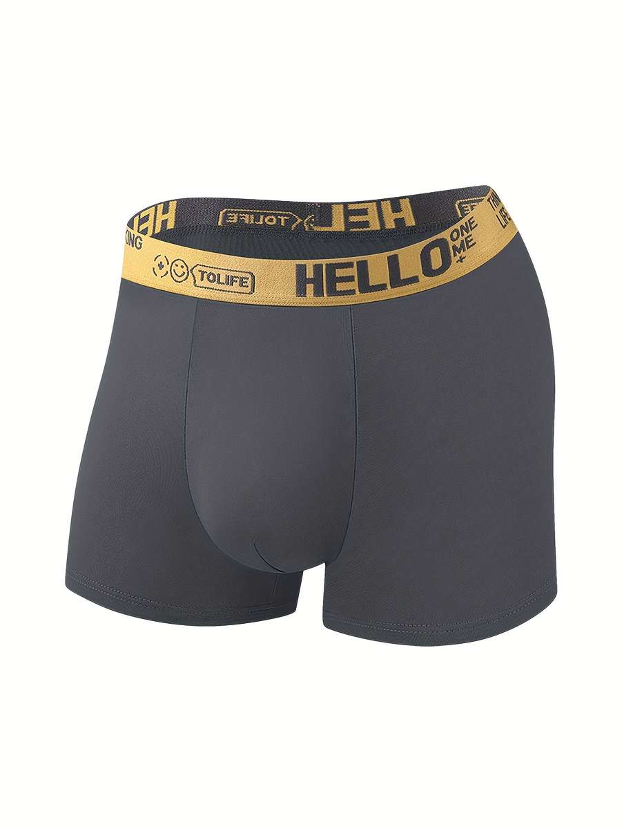 Mens Underwear Color 3Pcs Mixed Color B Sizes