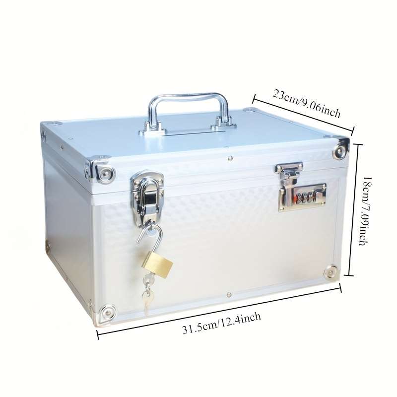 Safety Storage Box Color Black Sizelarge