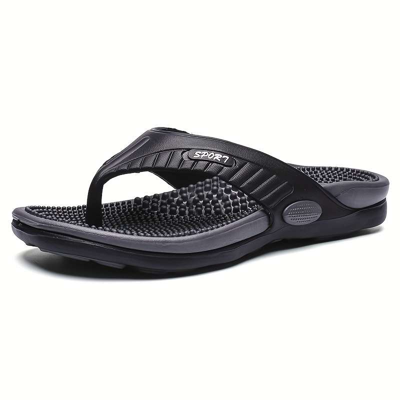 Men Slippers Summer Style Red Size Uk 7