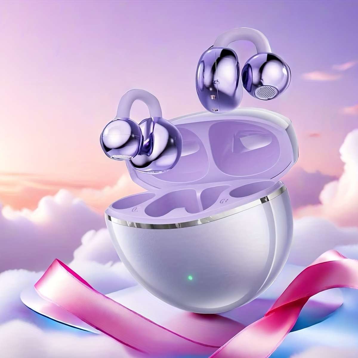 Rechargeable Wireless Earbuds Headphones Headset