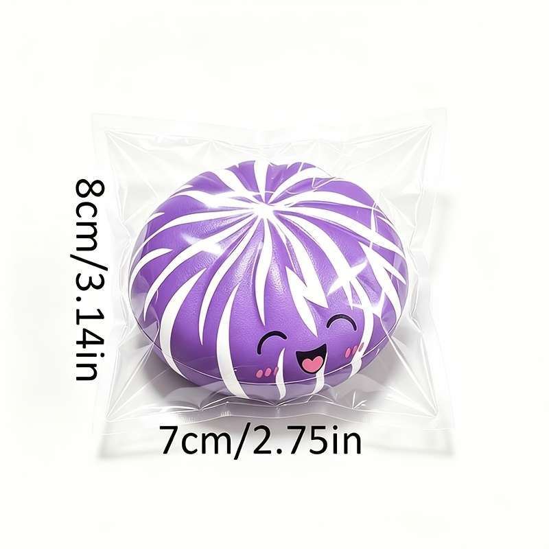 Squeezable Toys Model 2Pcs 1 Steamed Bun 1 Steamer Random Colors Items Steamed Bun And Steamer Set