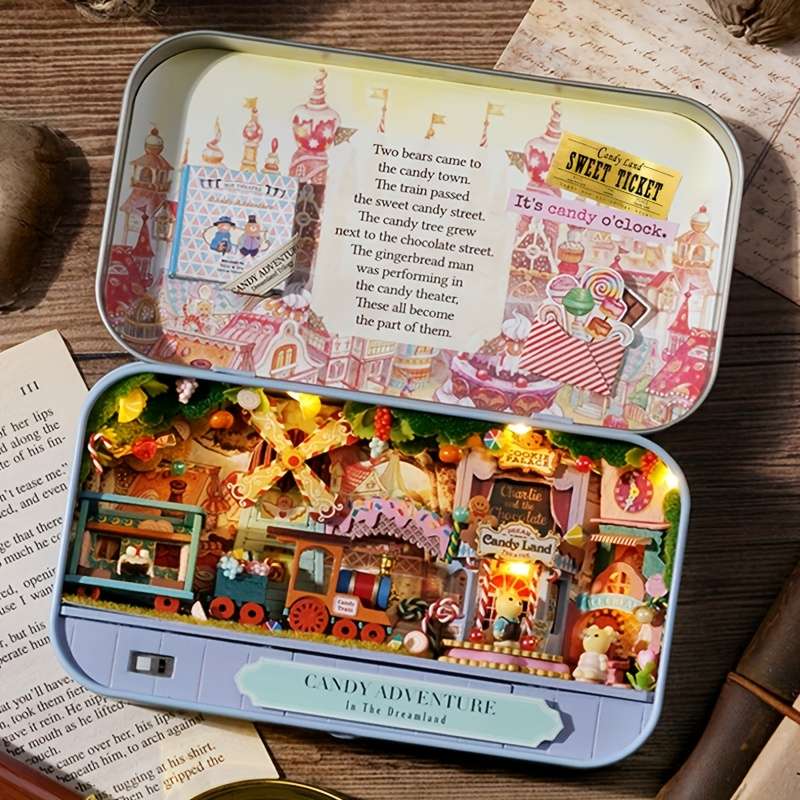 Building Toy Architectural Model Toy Set Items Candy Adventure  Add   Tools  Add   Stand