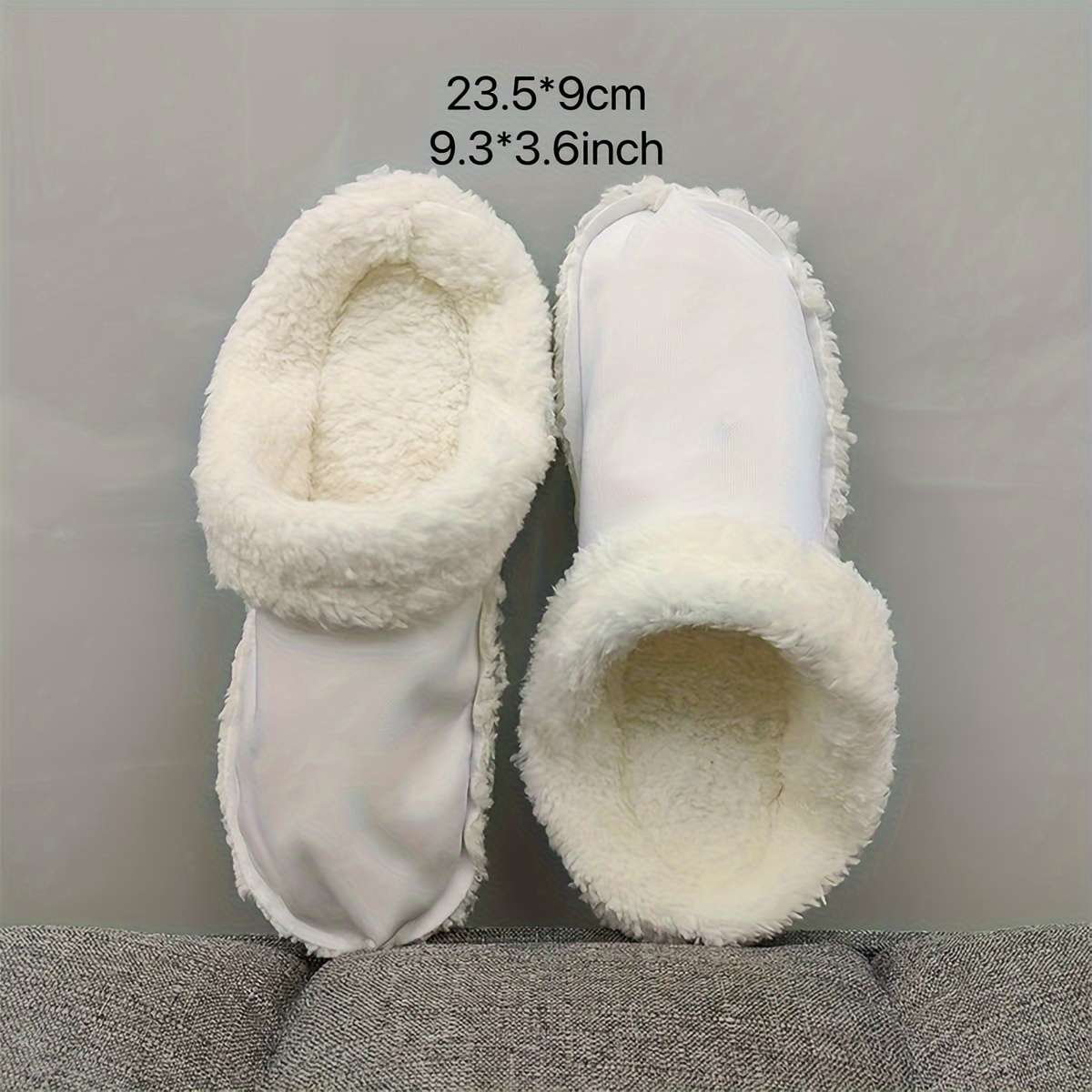 Cotton Slippers Color White Size38-39