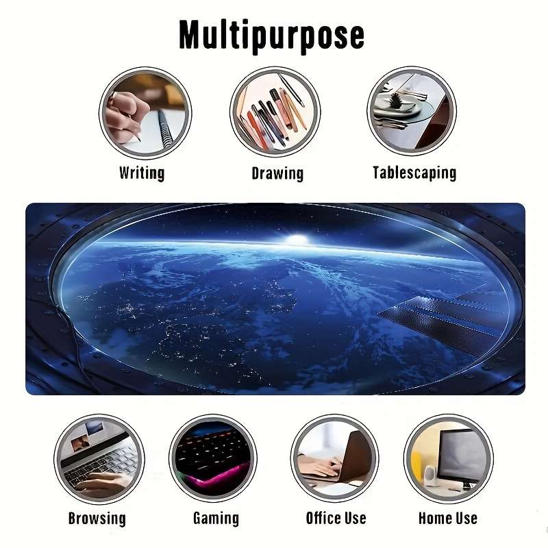 Mouse Pad Size 23.6X11.7Inch