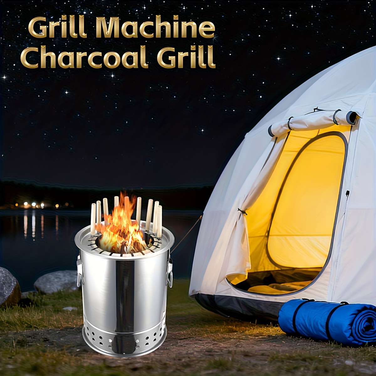 Barbecue Grill Size 35*34*41.5 Cm