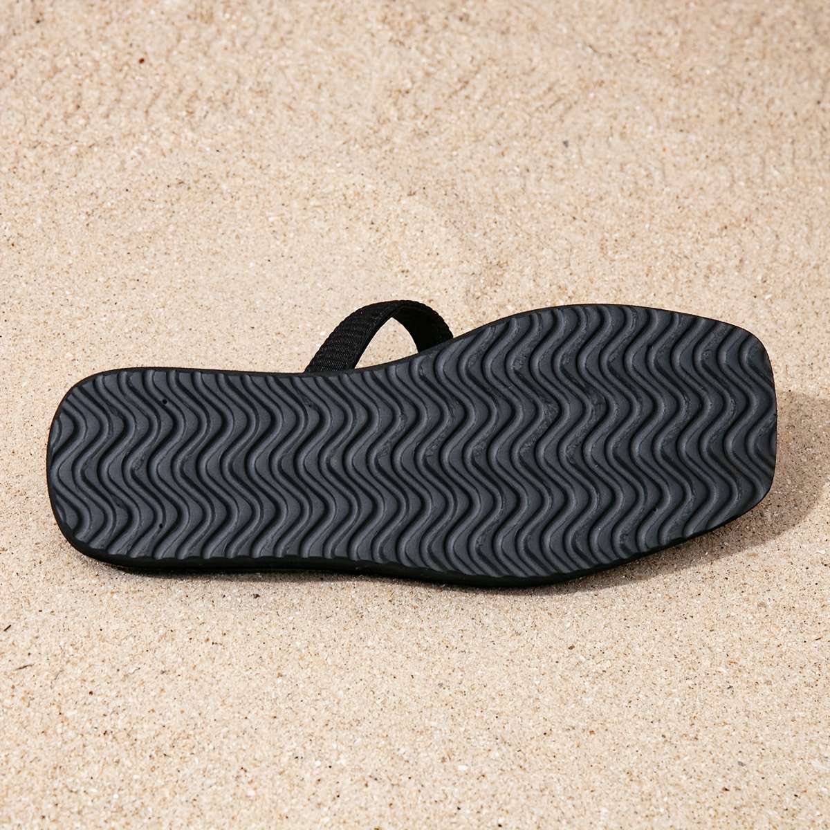 Ladies Summer Flip Flops Black Uk 3