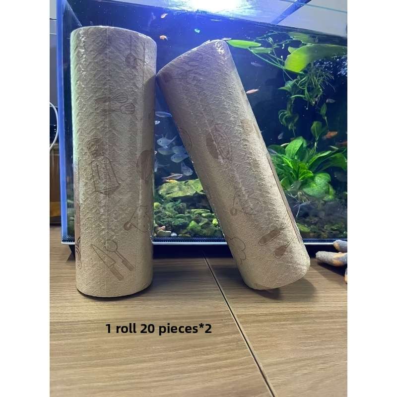 Rag Quantity Coffee 2 Rolls 40Pcs