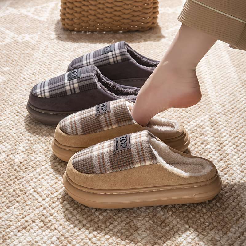 Cotton Slippers Color Crimson Sizeuk 10.5-11