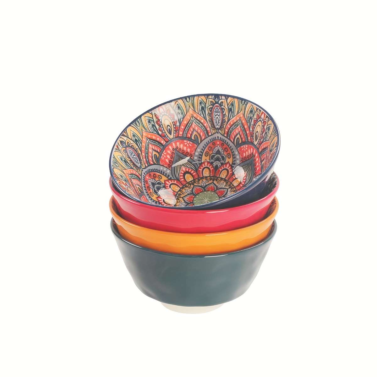 Bowl Color 4Pcs Mixed Color