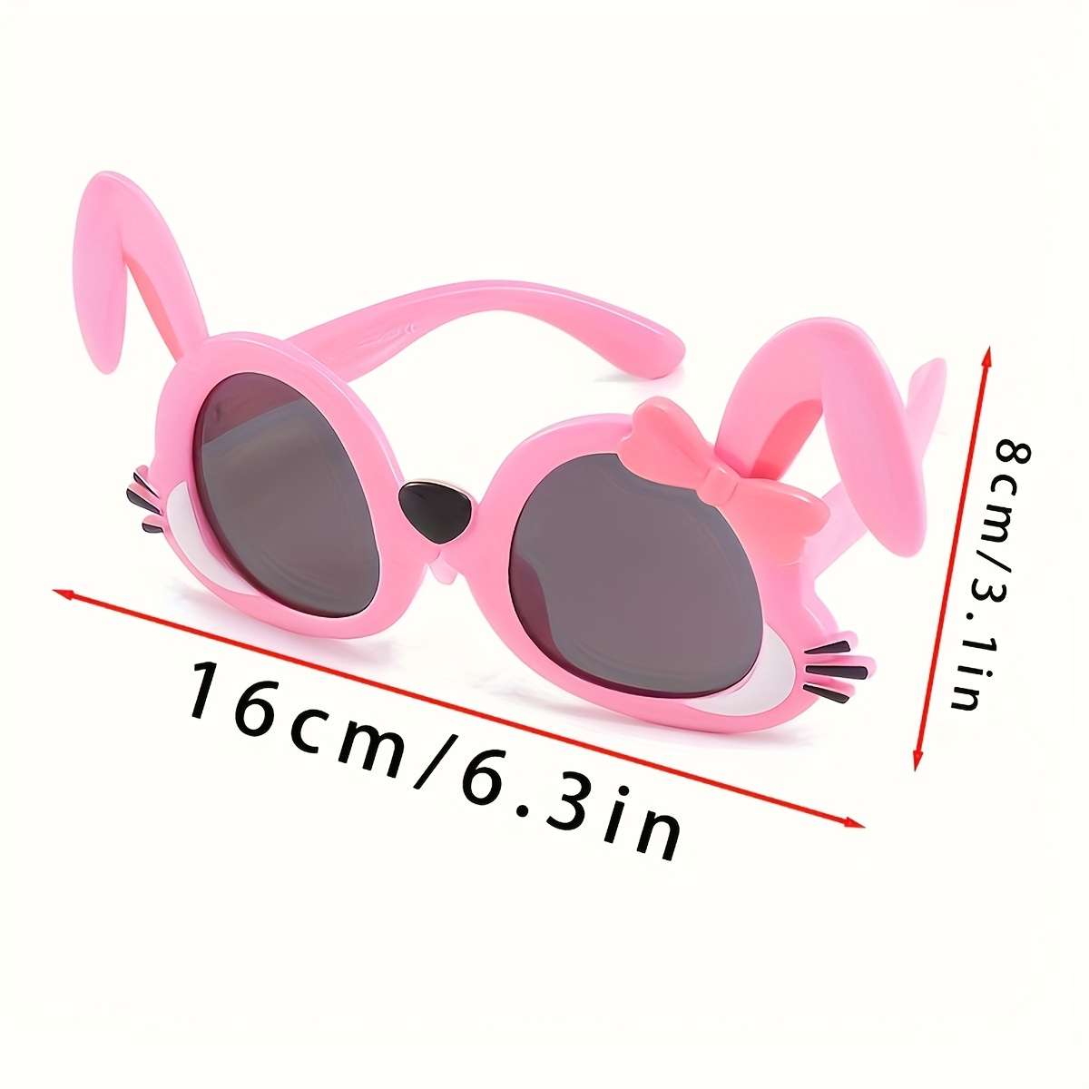 Kids Glasses Color White