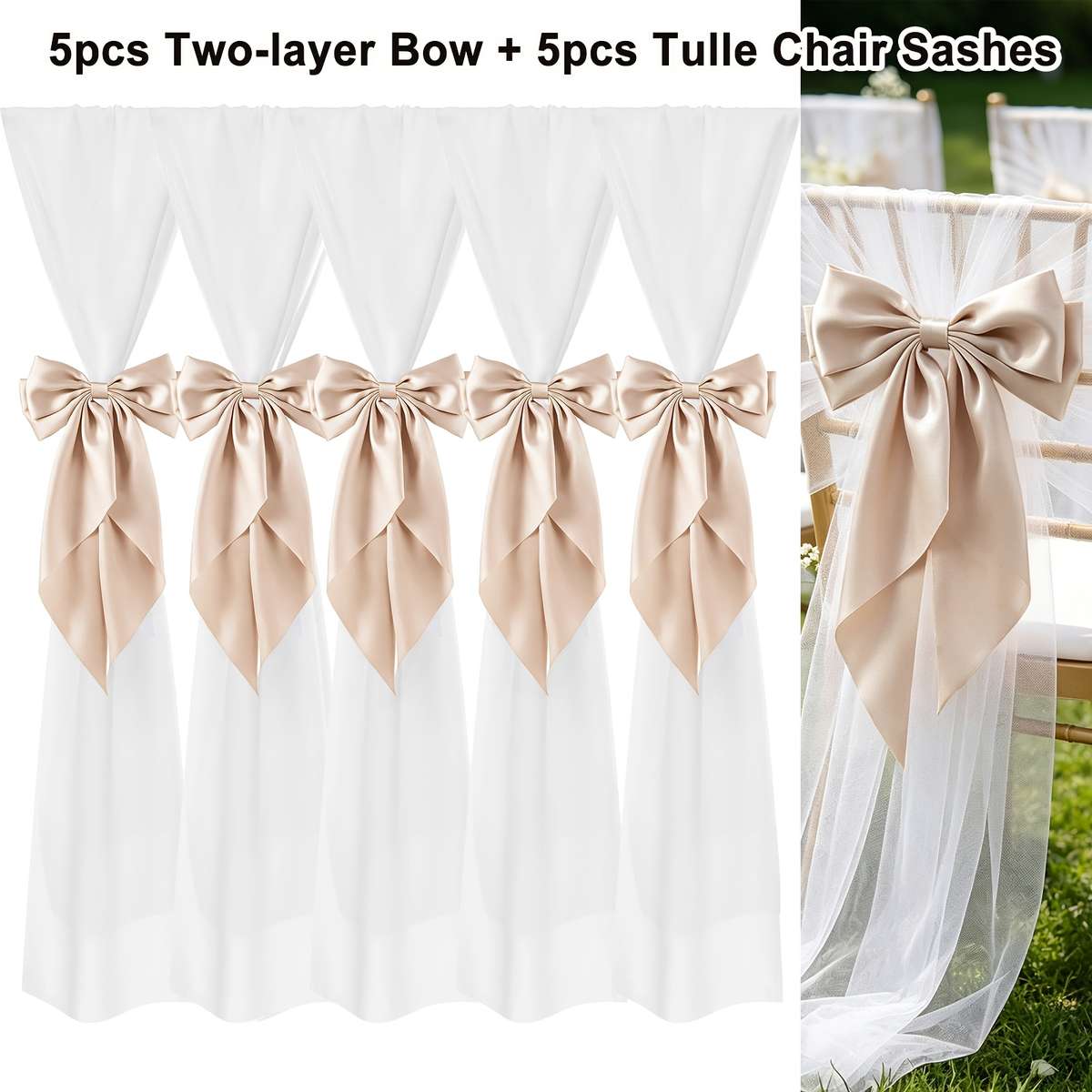Wedding Supplies Color Blue Quantity 5 Set