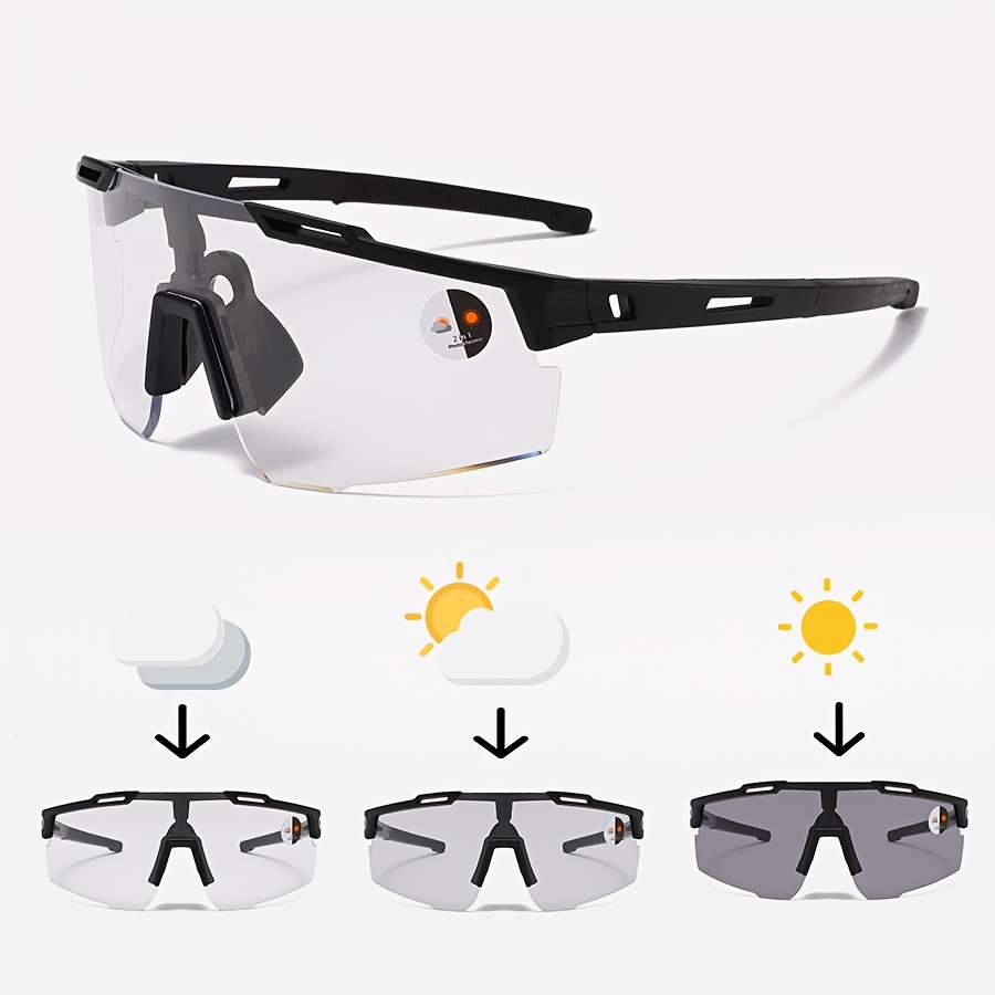 Cycling Glasses Color C5 Grey Photochromic