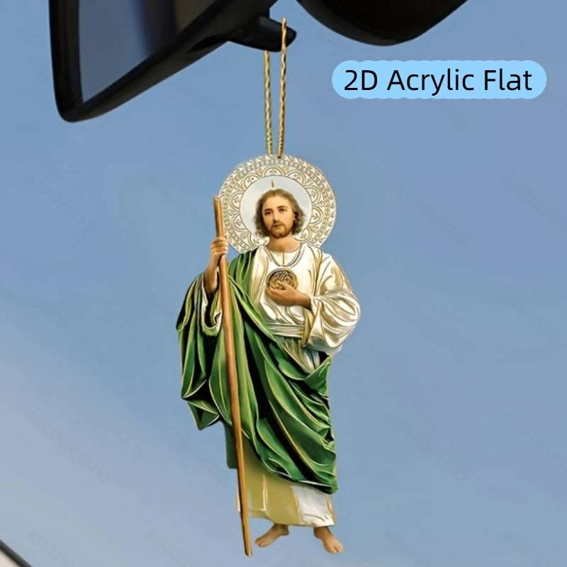 Rearview Home Mirrors Acrylic Backpacks Ornaments Hanging Decor For Suitable