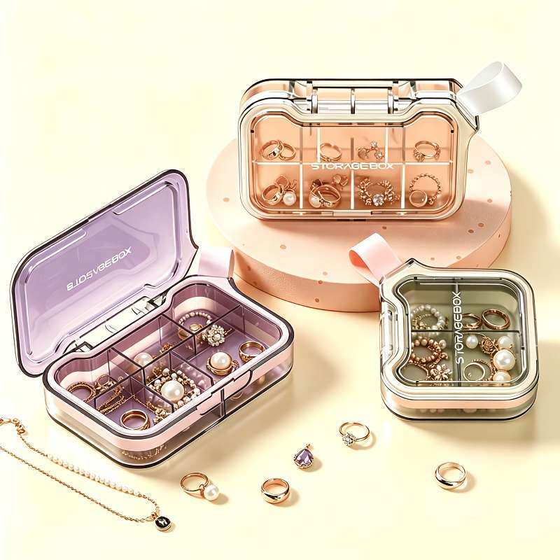 Antibacterial Box Mint Green 7 Grids
