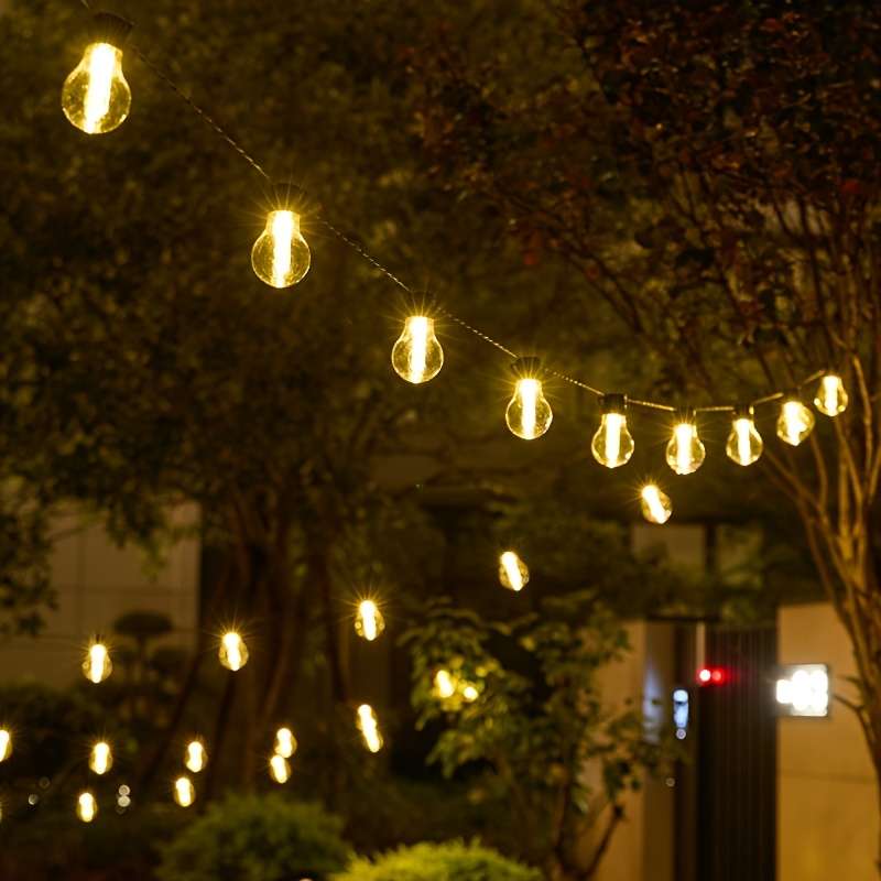 String Lights Color Warm Color Size10.7M 30Pcs Bulbs