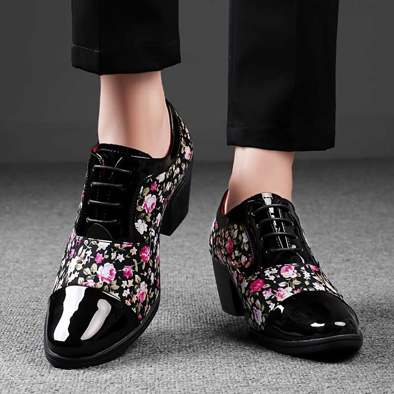 Mens Leather Shoes Color Black Sizeuk 8