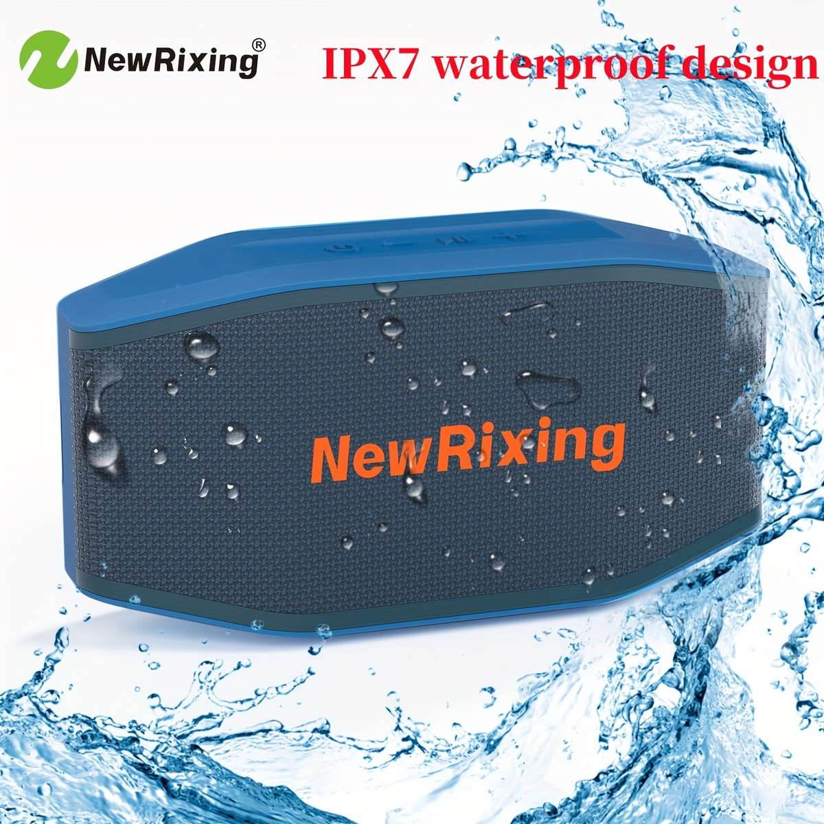 Deluxe Wireless Connectivity Support Newrixing Ipx7 Speaker, Portable For