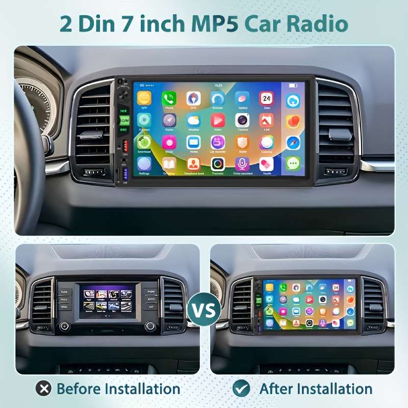 Car Audio  Entertainment System Model Car Mp5 Player 7046