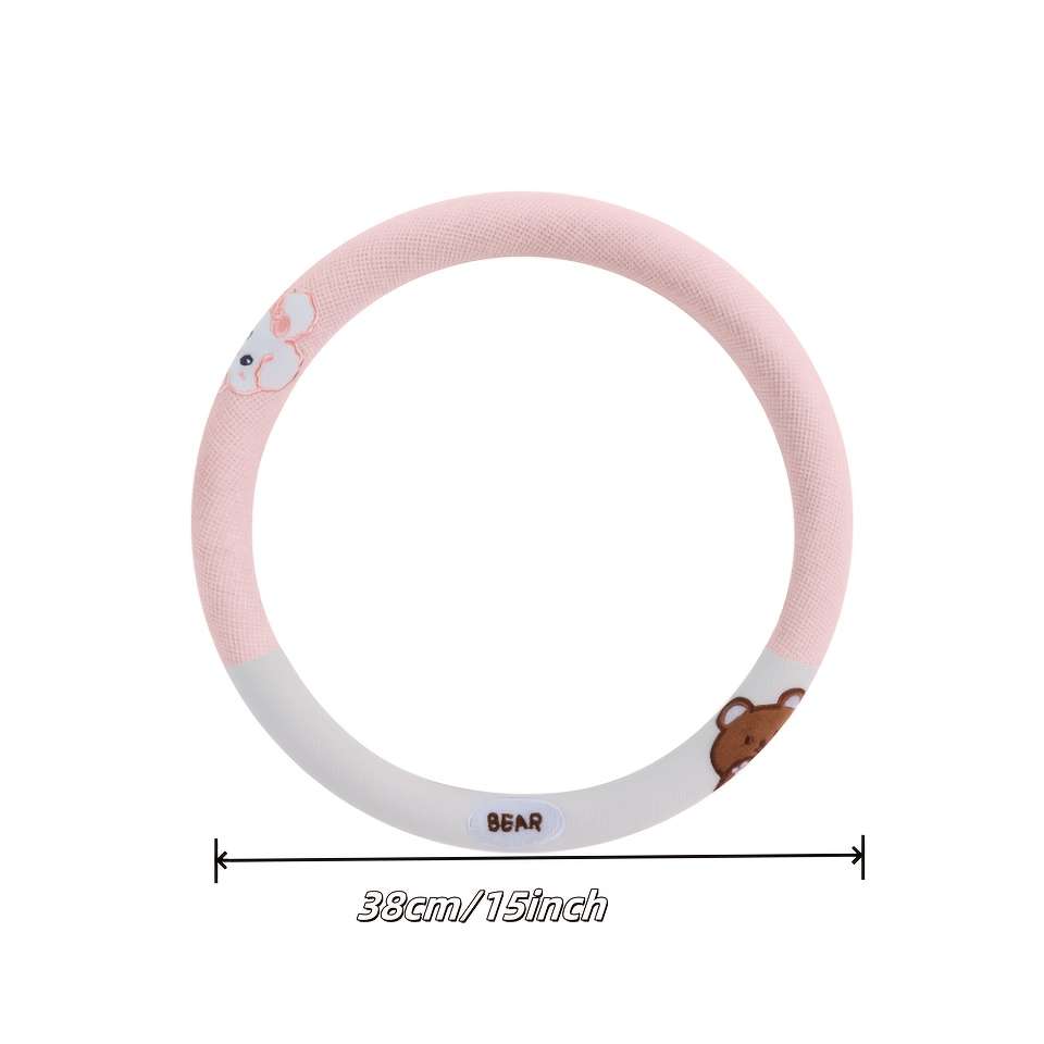 Car Steering Wheel Cover Black