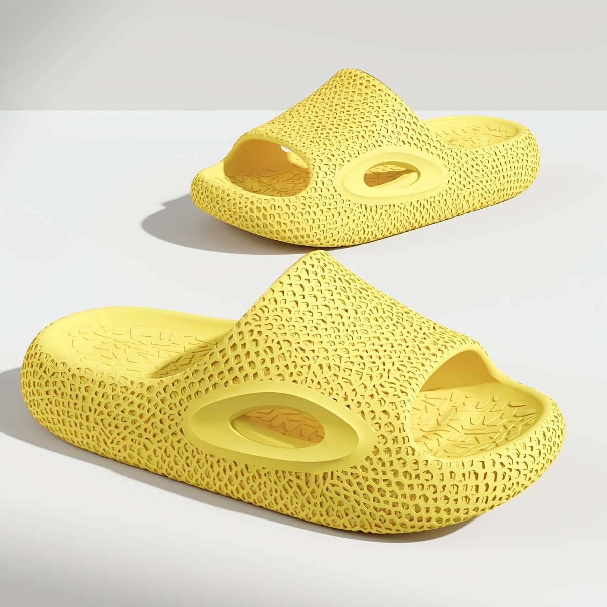 Sandals Color Lemon Yellow Size Uk 2.5 3