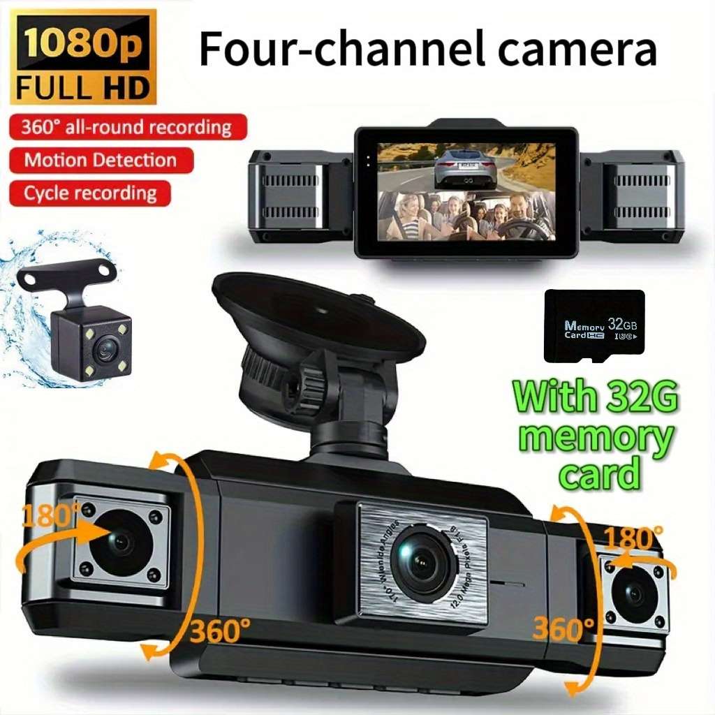 Real Channel Ultra Hd Front Fhd Backleftright Full Range Recording Parking