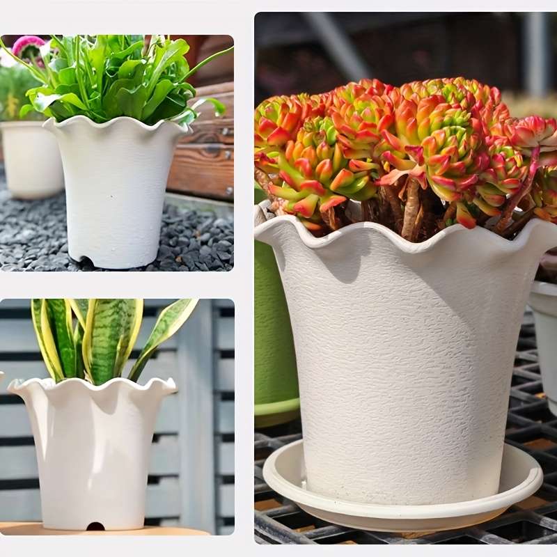Flowerpot Color Kleiner Blumentopf  Sockel * 2