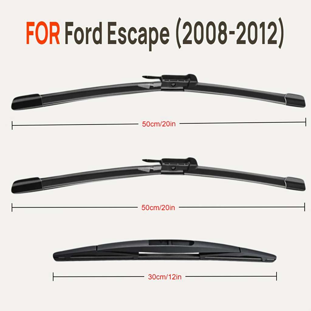 Windshield Wipers Model B1 20 20 12B