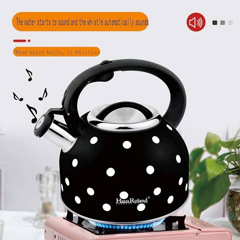 Kettle Color Red White Spot