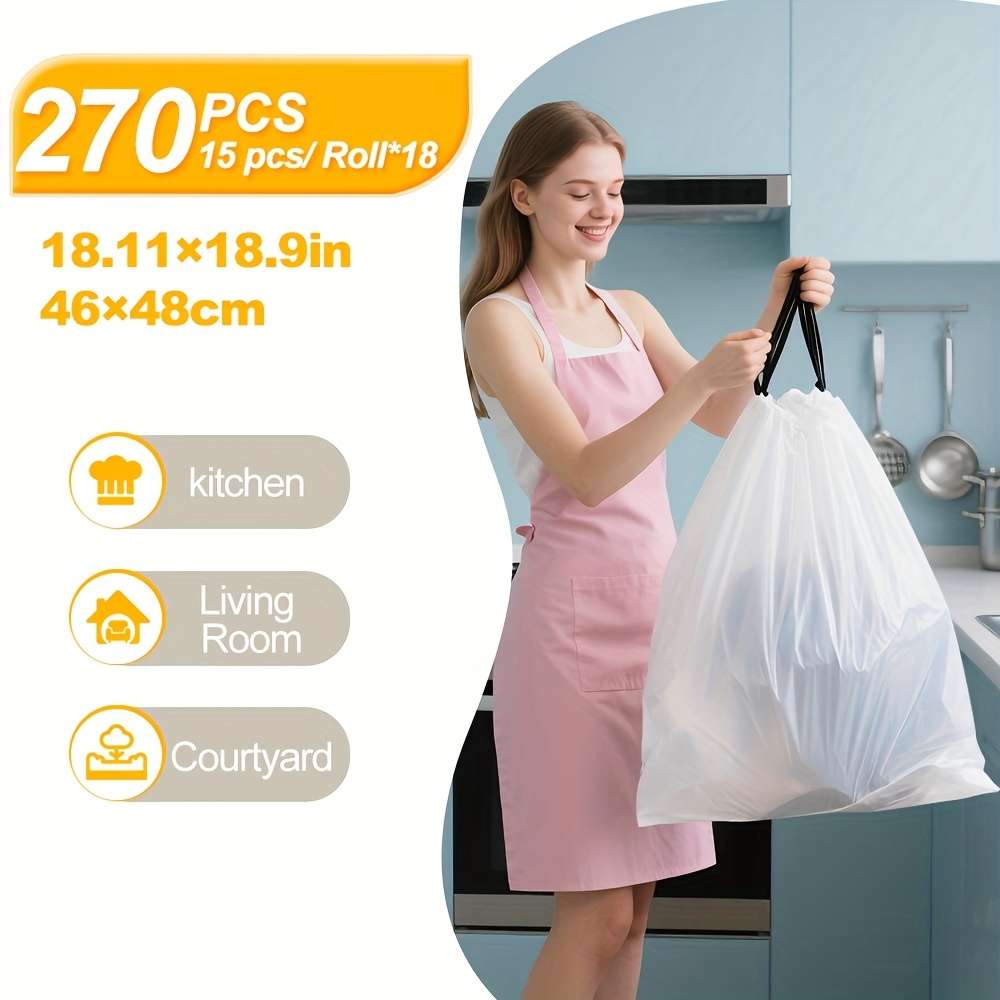 Trash Bag21.26*21.0210Rolls150Pcs