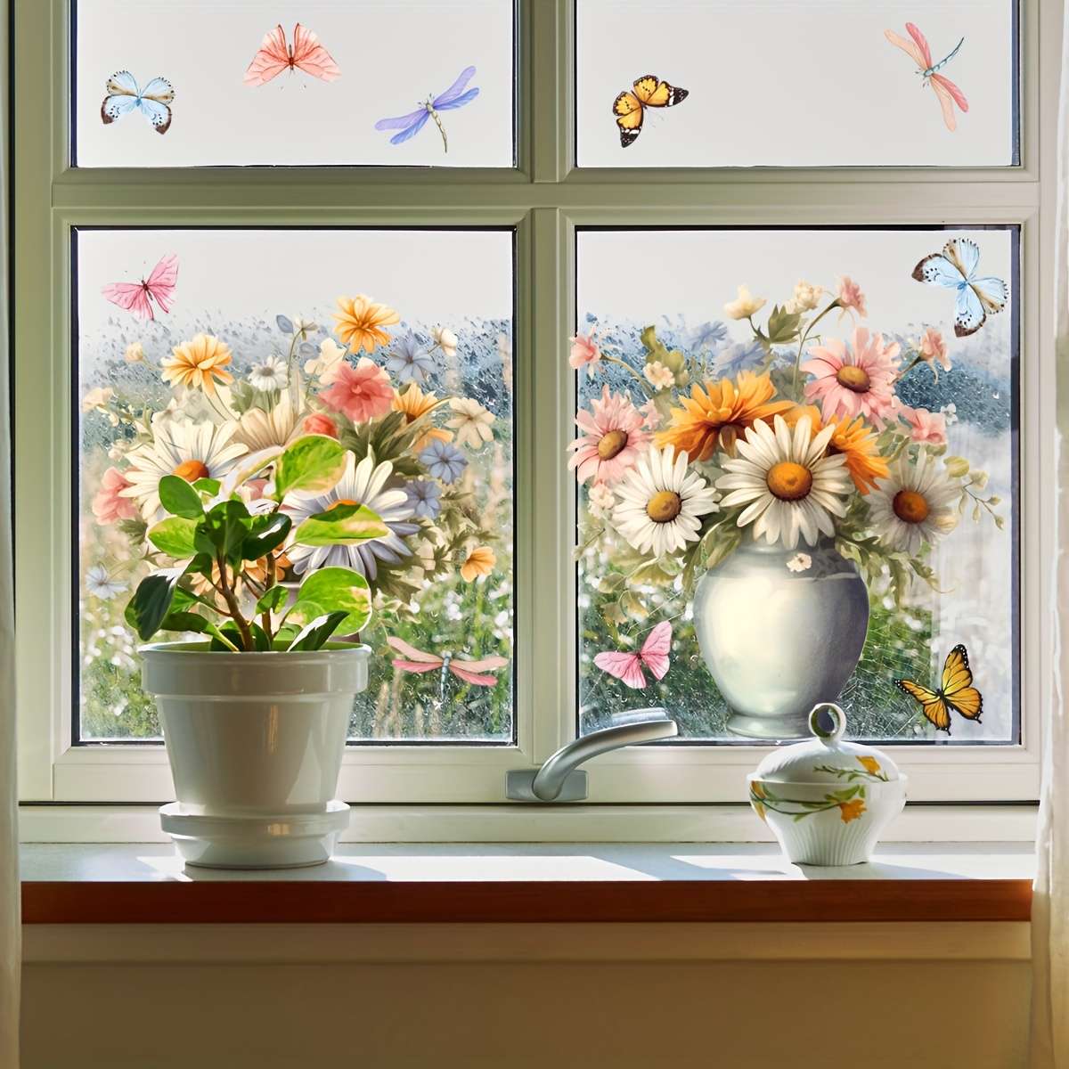 Window Stickers Size 30*30Cm*2Pcs