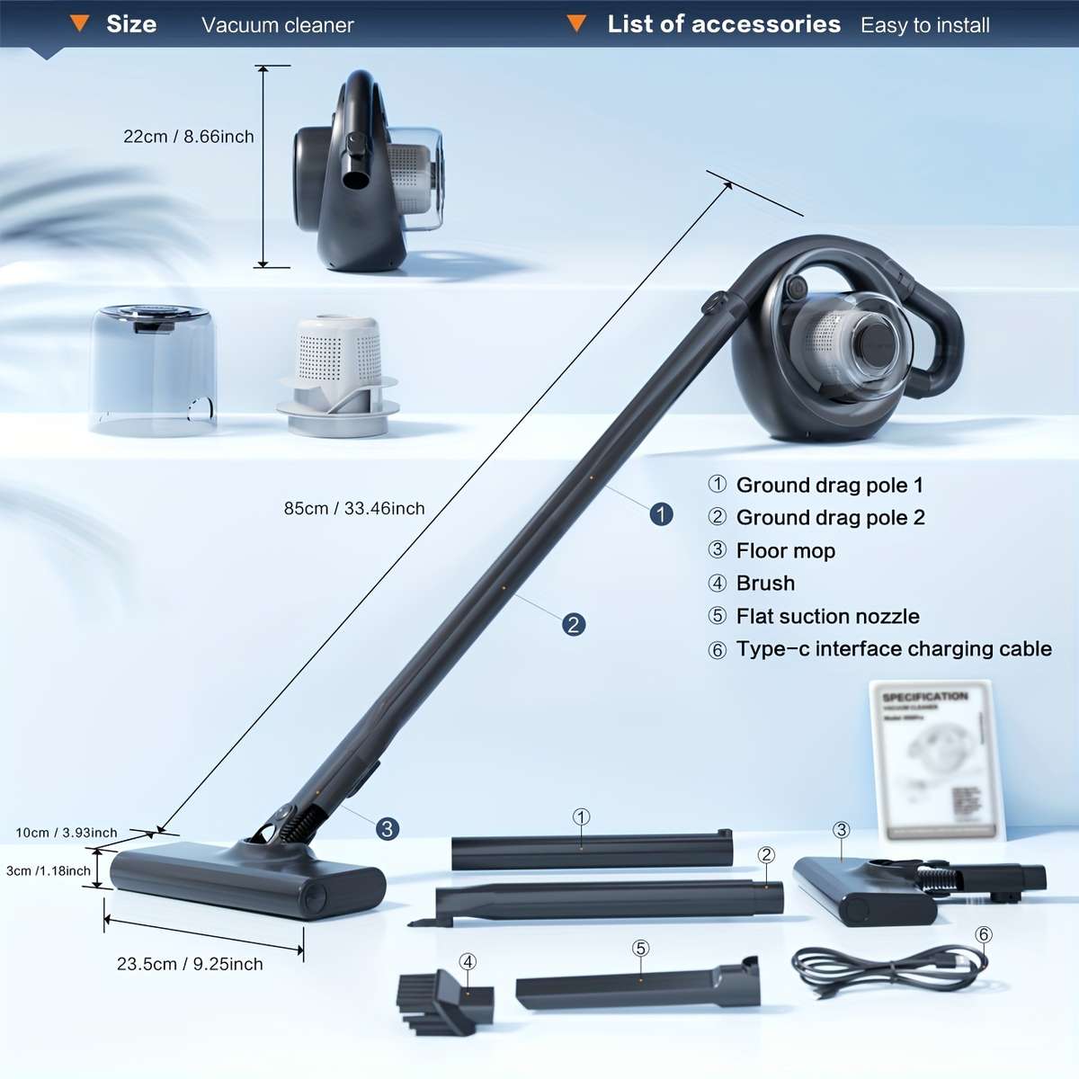 Vacuum Cleaner Color 906Problue