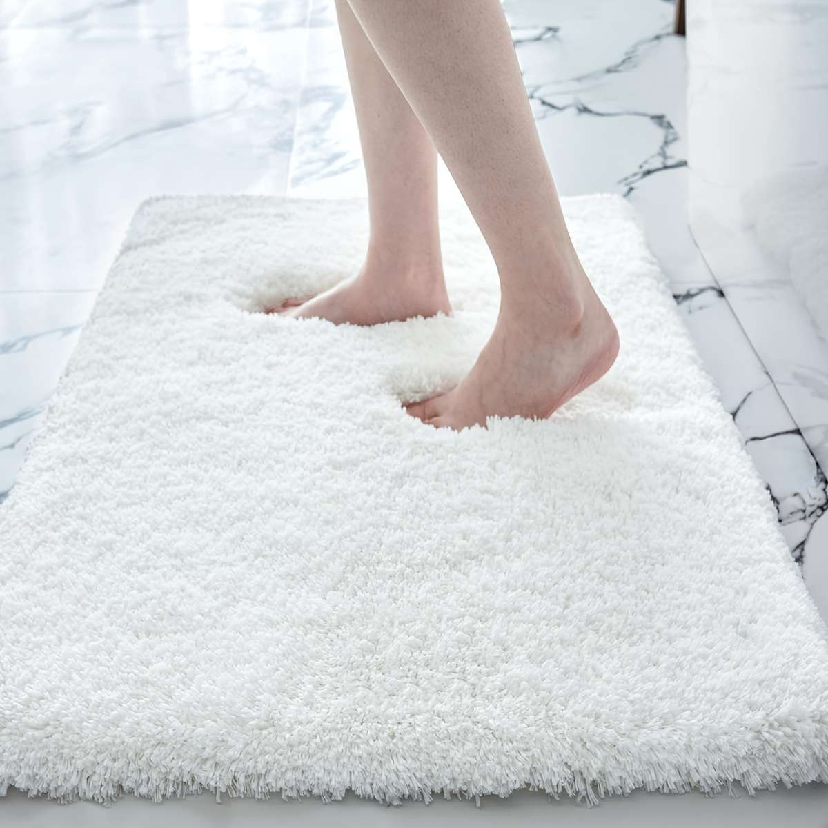 Floor Mats Color White Size 61X91.4Cm