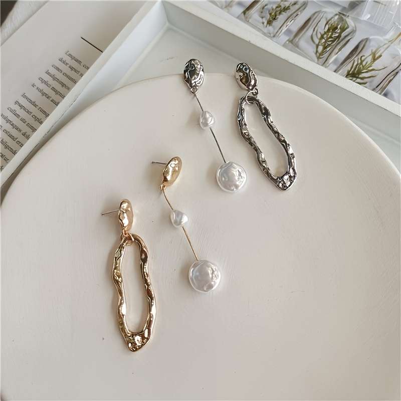 Women S Earrings Color Silvery