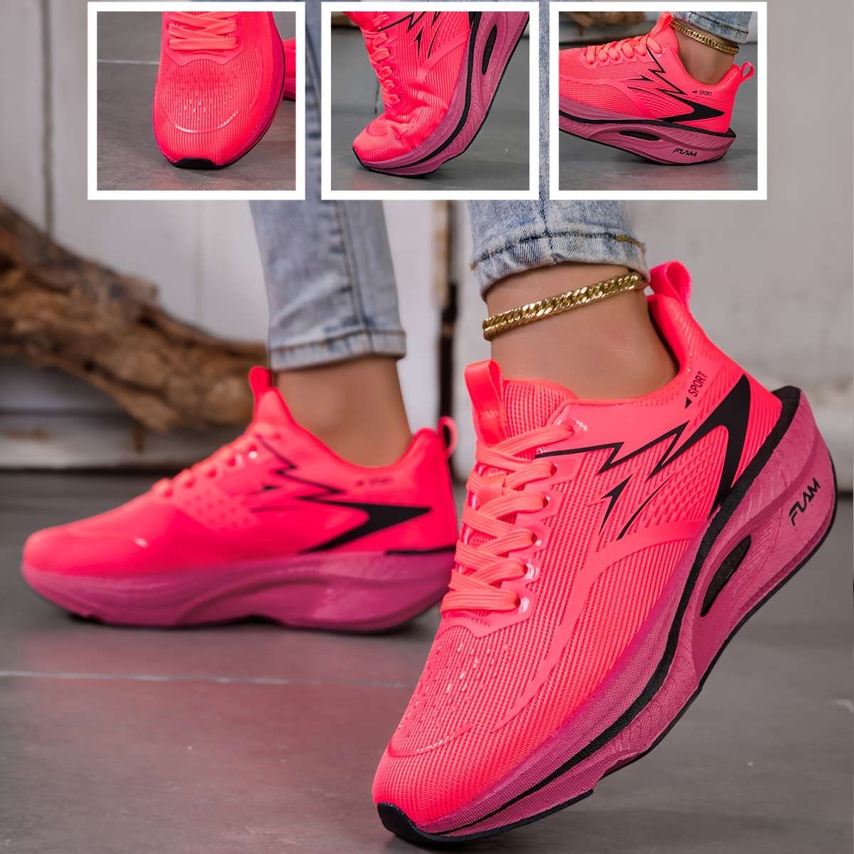 Sneakers Color Red Sizeuk 7.5