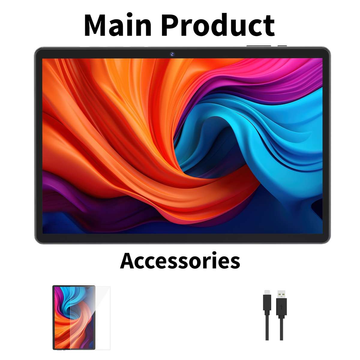 Premium Android Tablet With Ram For Online Learning Smooth Touch Control 10 1