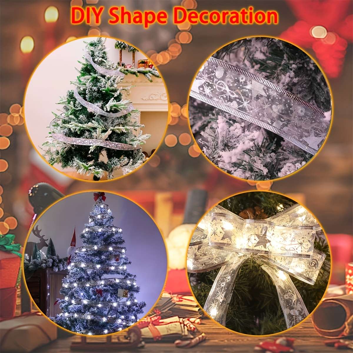 Christmas Lights Silvery Size 5 Meters