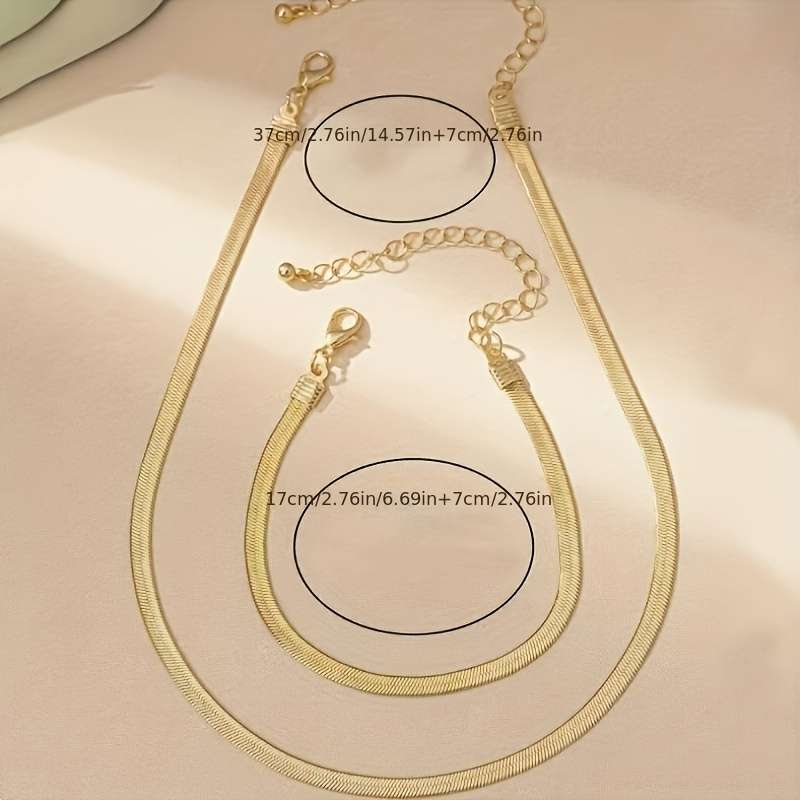 2Pcs Plated Elegant Women Sexy Flat Silver