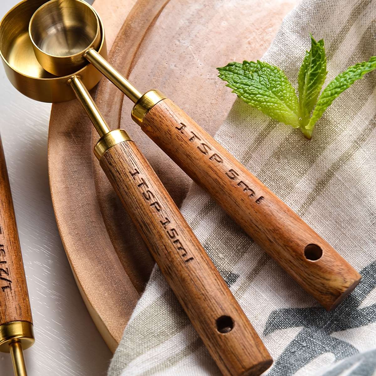 Kitchenware Model Golden Measuring Spoon 1.25Ml