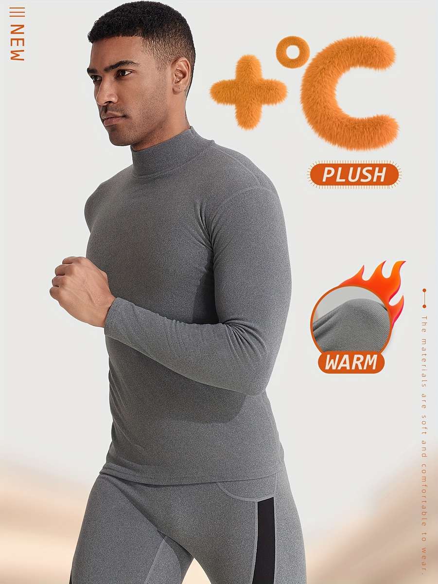 Thermal Underwear Color Grey Sizes