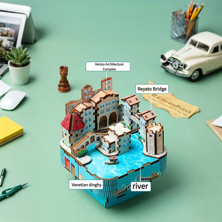 Building Toy Architectural Model Toy Set Model Paris A