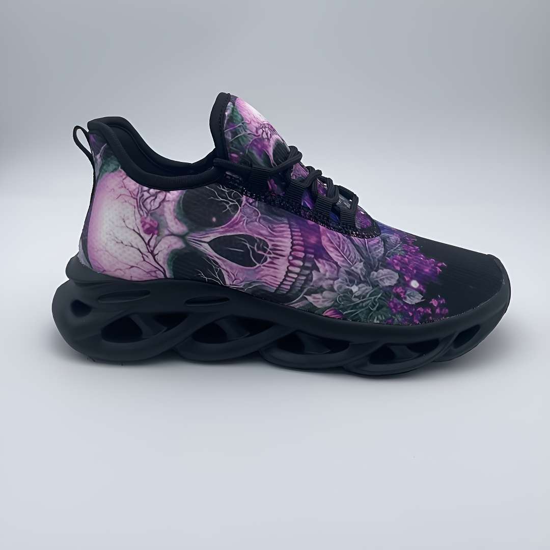 Women S Sneakers Color Purple And Black Sizeuk 4.5