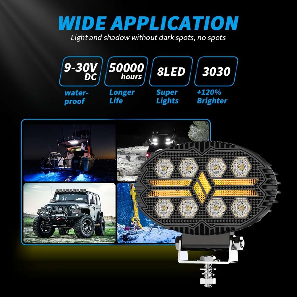 Car Lights Model 1 Pcs 10Led