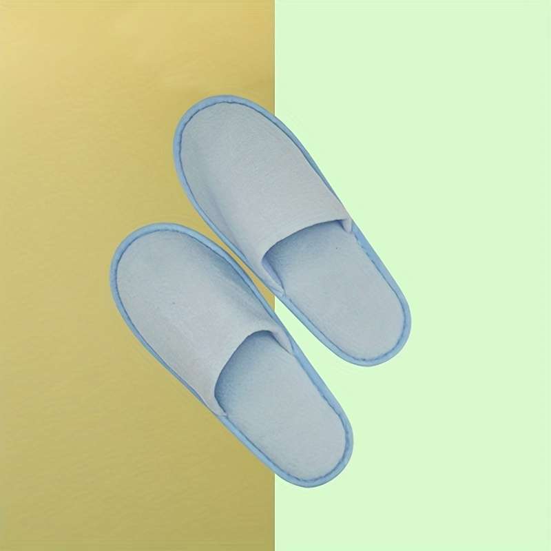 Cotton Slippers Color Blue Sizeuk 10