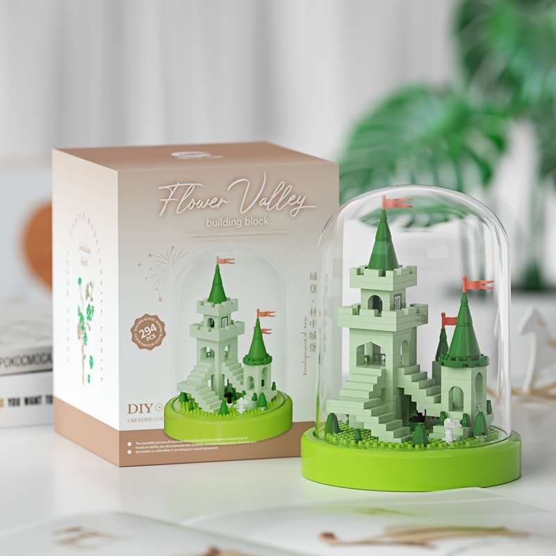 Building Toy Architectural Model Toy Set Style 294Pcs Castle In The Forest