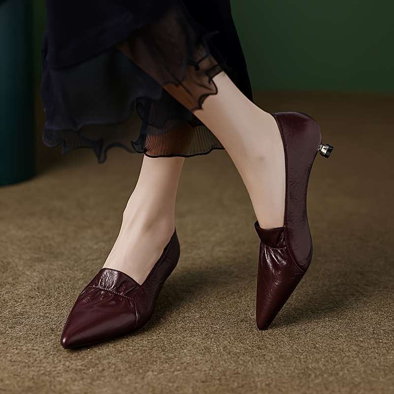 Women S High Heels Color 1196 Wine Red Sizeuk 5