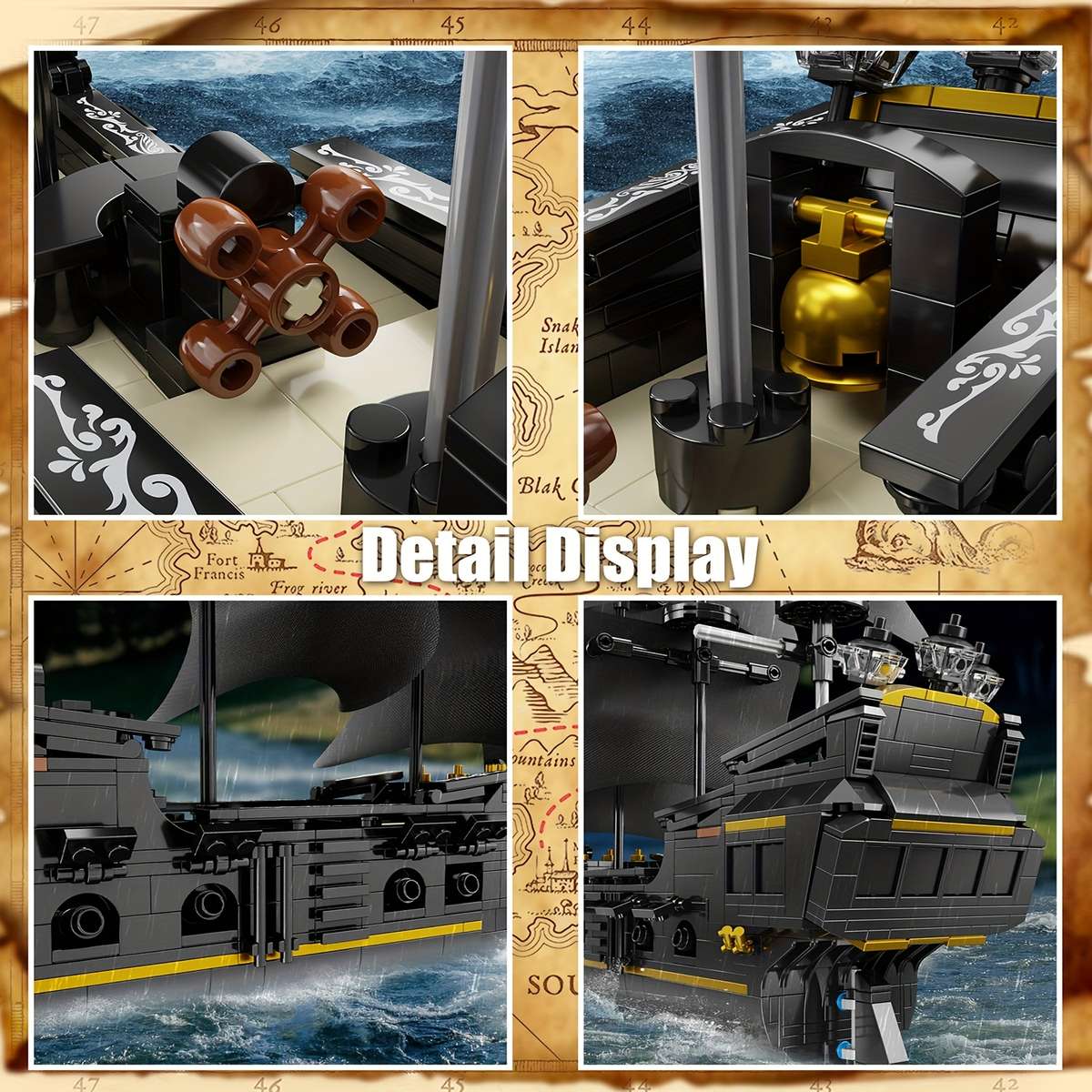 3D Jigsaw Puzzle Model Ship