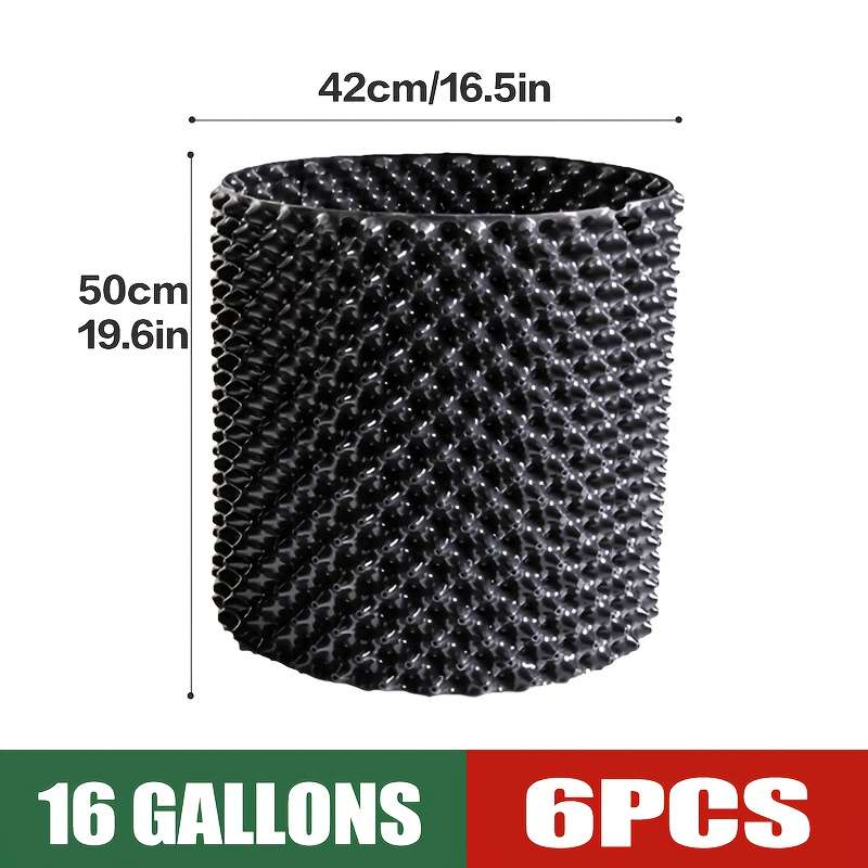 Flowerpot Capacity 9.46 L 6 Pack